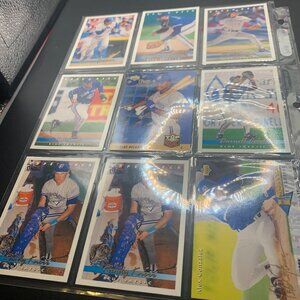 9ct 1993 Upper Deck Toronto Blue Jays Baseball Trading Cards SELLING AS IS